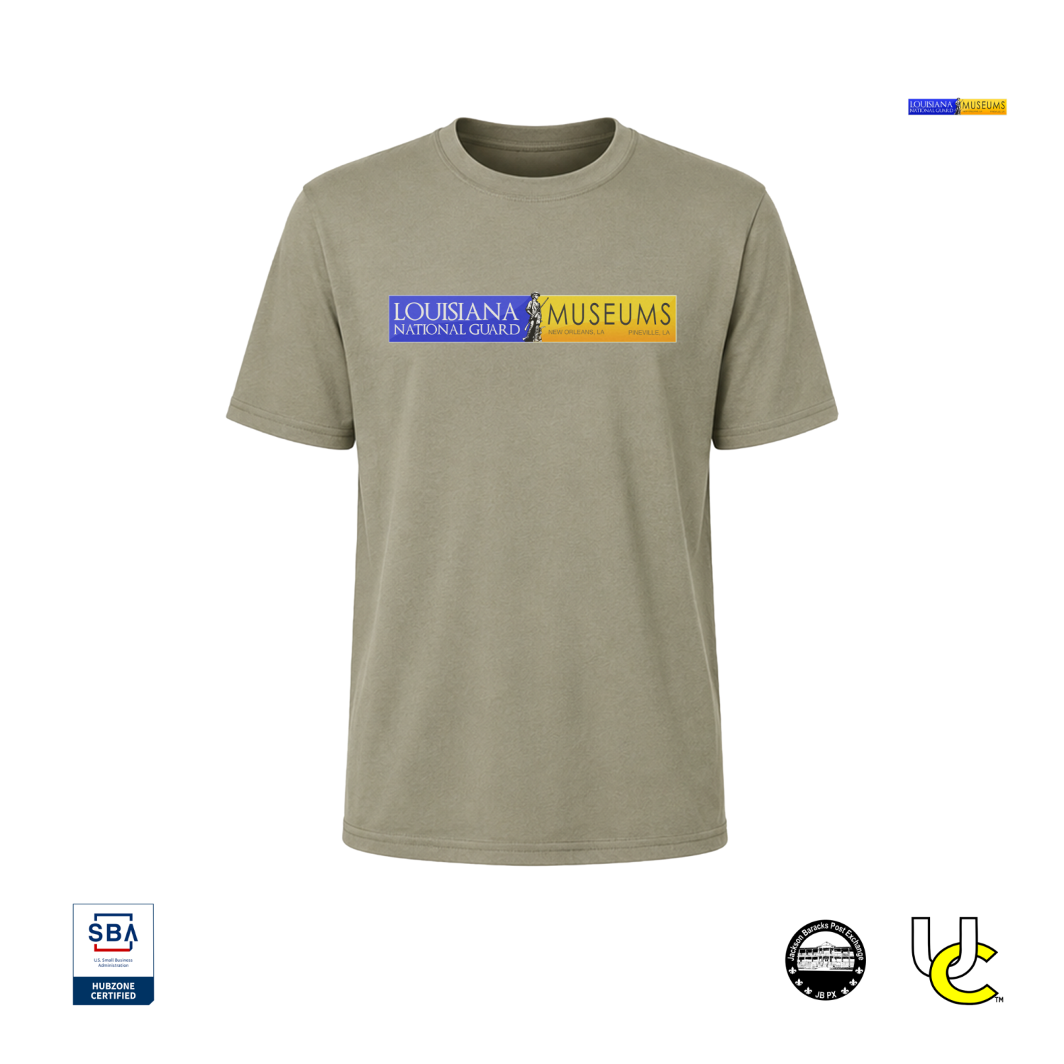 Louisiana National Guard Museum Short Sleeve Crewneck T-Shirts