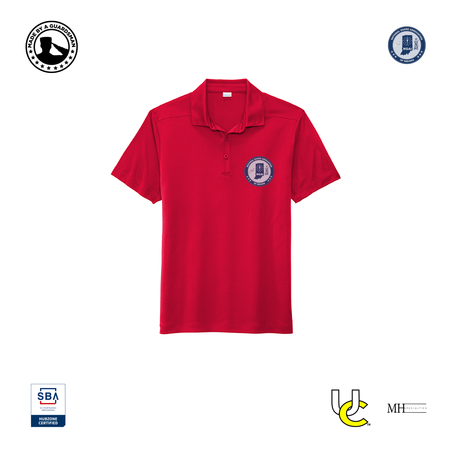 NGAI Men's Polos - Full Color