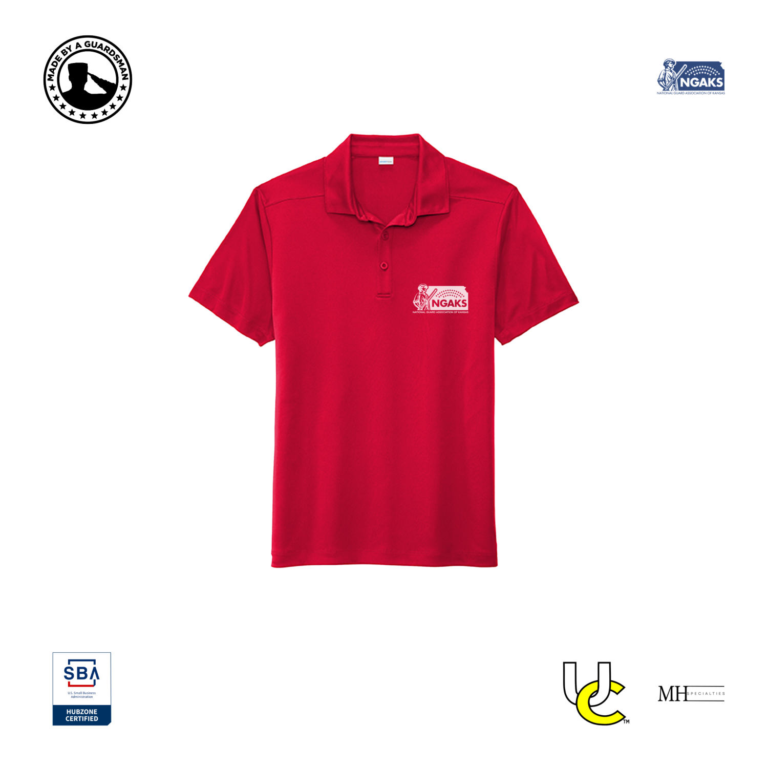 NGAKS Men's Polos - 1 Color