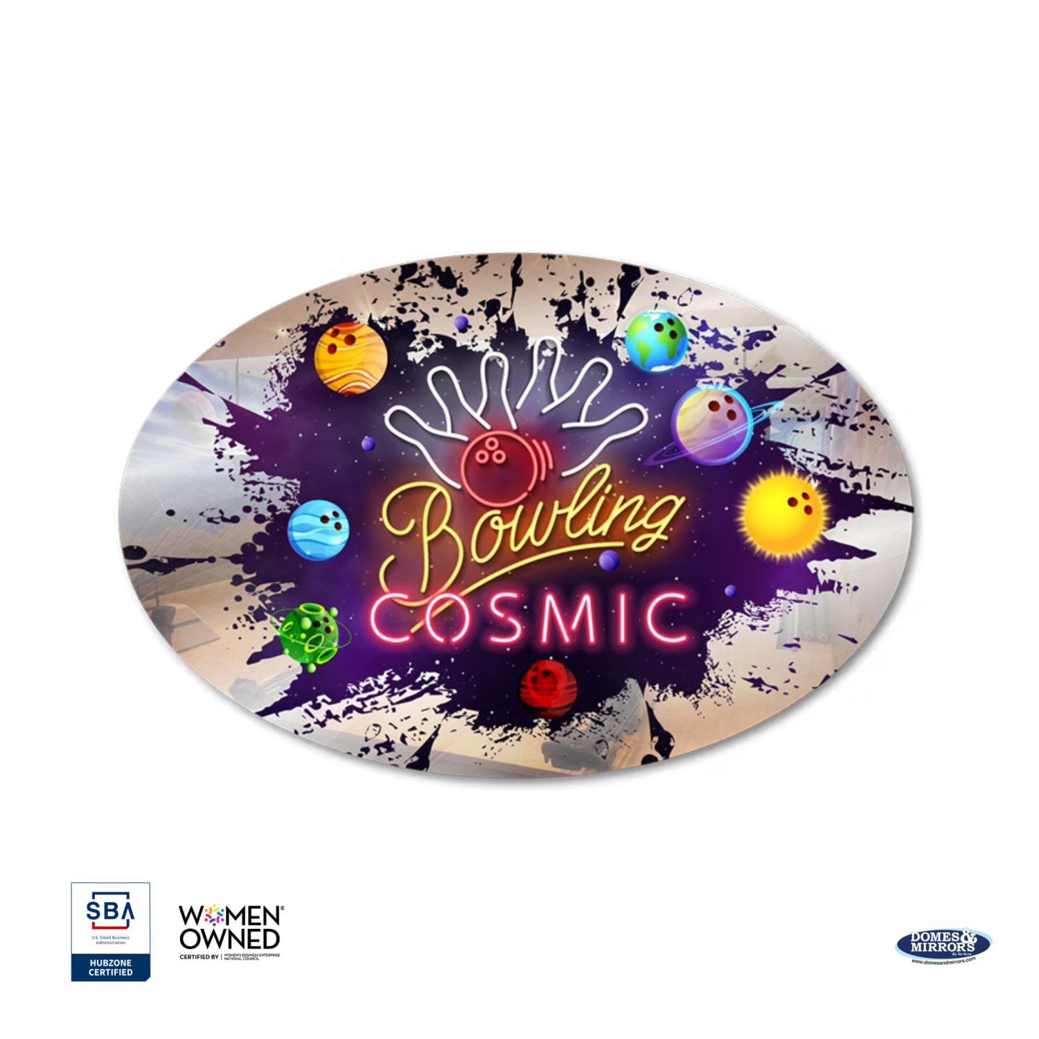 Cosmic Bowling Mirrors