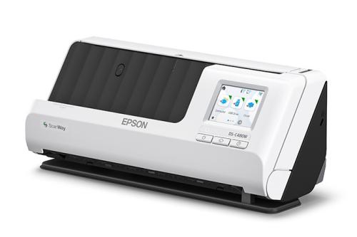 Epson DS-C480W Wireless Compact Desktop Document Scanner