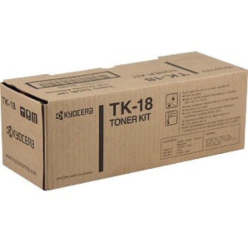 Kyocera black toner kit TK-18