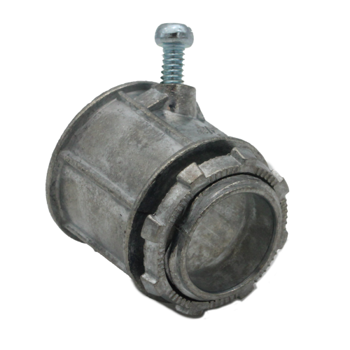 1/2" FLEX FLEX 1/2" SET-SCREW CONNECTOR - ZINC