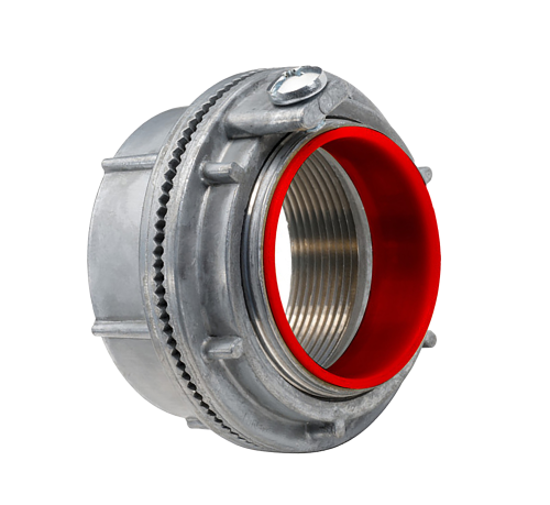 3 1/2" RGD RGD 3 1/2" WATER TIGHT CONDUIT HUB W/ BONDING SCREW - ZINC