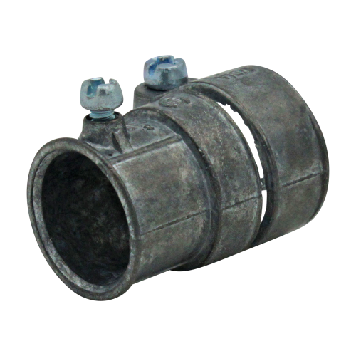 1/2" X 3/8" EMT EMT TO FLEX 1/2"-3/8"  SET SCREW TO  SET SCREW COMBINATION COUPLING - ZINC
