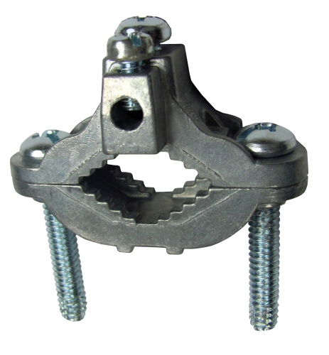 1/2" - 1" GND GND 1/2" GROUND CLAMP (ARMORED CABLE) - ZINC
