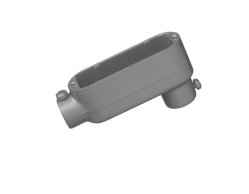 2" EMT EMT/RGD 2" COMBINATION CONDUIT BODY, LB - W/O GASKET AND COVER - ALUMINUM
