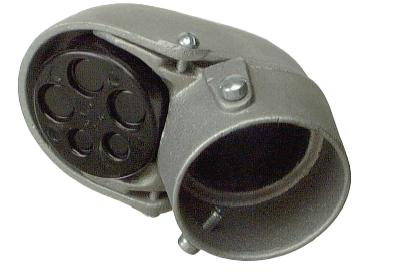 2 1/2" SE SE 2 1/2" SLIP-FIT MAST HEAD - ALUMINUM