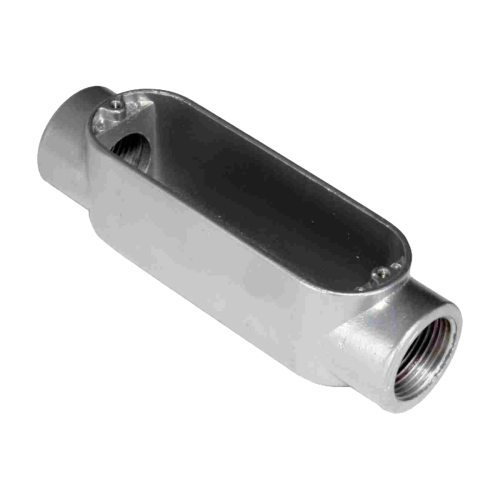 4" RGD RGD 4" THREADED CONDUIT BODY, C - W/O COVER AND GASKET - ALUMINUM