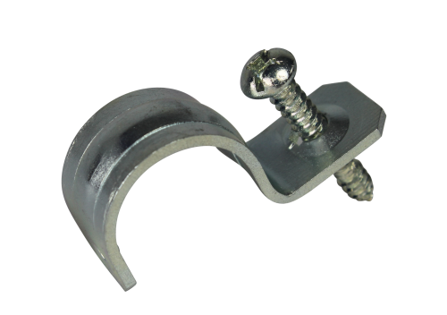 1/2" EMT EMT 1/2" (SPEED THREAD) ONE-HOLE STRAP - STEEL