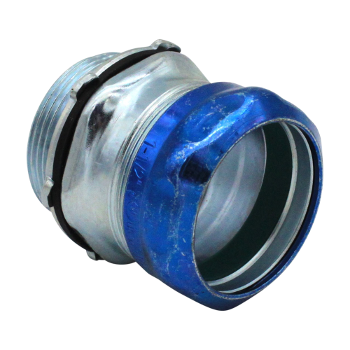 1 1/2" EMT EMT 1 1/2" RAINTIGHT COMPRESSION CONNECTOR - STEEL
