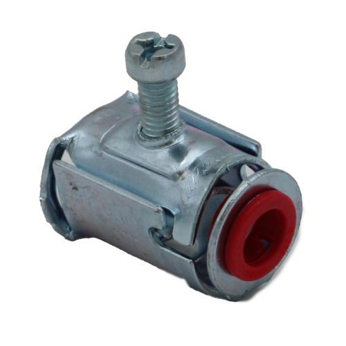 3/8" (1/2" KO) FLEX FLEX 3/8" MC SNAP IN CONNECTOR - STEEL