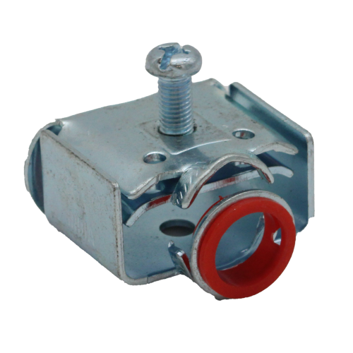 3/8" (1/2" KO) FLEX FLEX 3/8" MC SNAP IN DUPLEX CONNECTOR - STEEL