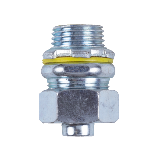 3" LQD LQD 3" STRAIGHT CONNECTOR - ZINC