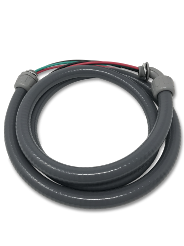 0 LQD LQD 1/2" X 6' AC WHIP - COPPER