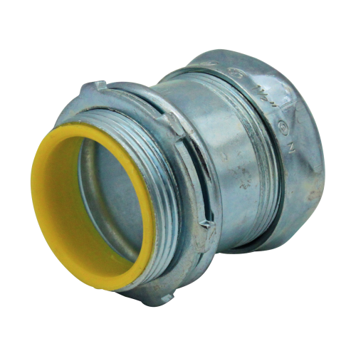 1 1/4" EMT EMT 1 1/4" COMPRESSION CONNECTOR (INSULATED THROAT) - STEEL