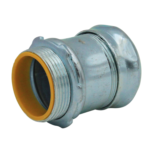 2" EMT EMT 2" COMPRESSION CONNECTOR (INSULATED THROAT) - STEEL