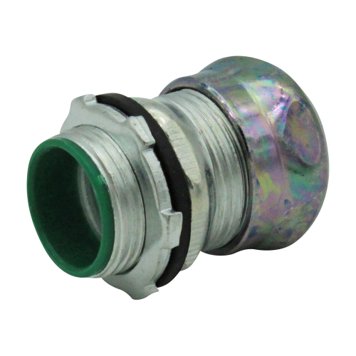 1/2" EMT EMT 1/2" RAINTIGHT COMPRESSION CONNECTOR (INSULATED THROAT) - STEEL