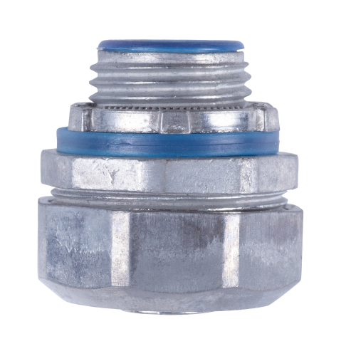 3/4" LQD LQD 3/4" LIQUID TIGHT CONNECTOR (MULTI PIECE INSULATED THROAT) - ZINC
