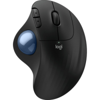 ERGO M575S Wireless Trackball - Black+Blue Ball