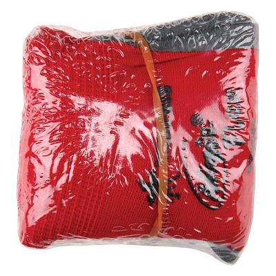 Ninja® Flex Nylon Shell Gloves, Large, Red/Gray