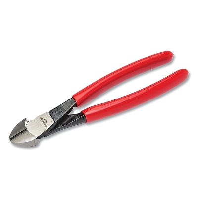 Heavy-Duty Diagonal Cutting Pliers, 5437CENN, 7 in, 22 AWG, Flush, Bagged