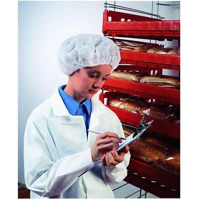 A10 Bouffant Caps, Medium, White