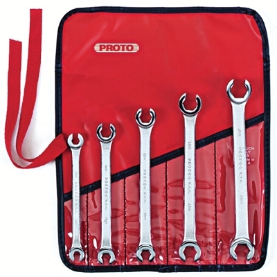 TorquePlus Metric Double End Flare Nut Wrench Sets, 5 Pc., 6 Point
