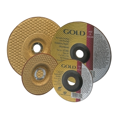 Flexible Aluminum Oxides, 4 1/2 in Dia, 1/8 in Thick, 60 Grit Aluminum Oxide