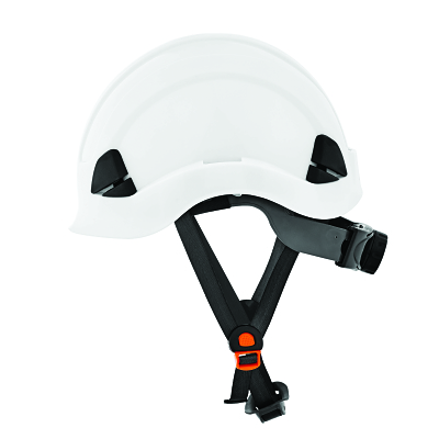 CH-300 Climbing Style Non-Vented Hard Hat, 6 pt Rapid Dial, Orange