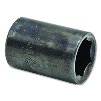 6 Point Standard Impact Metric Socket, 1/2 in Drive, 17 mm Opening