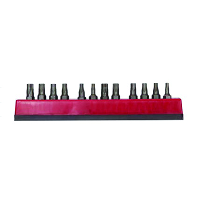 12-Pc Insert Bit Set, Torx® and Tamper Torx®