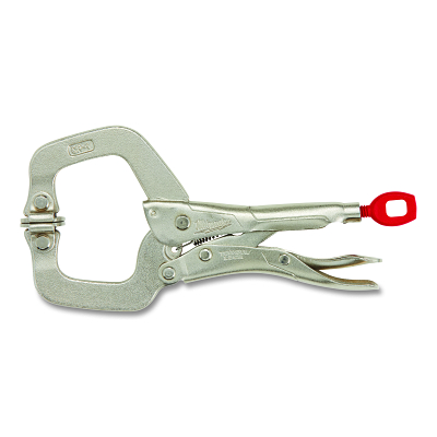 TORQUE LOCK™ C-Clamp Locking Pliers with Swivel Jaws, 6 in, Forged Alloy Steel