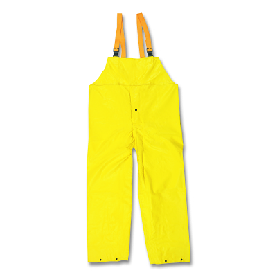 800BP Concord Bib Pants, with Fly Front, 0.35 mm, Neoprene/Nylon, Yellow, 2X-Large