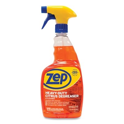 Heavy-Duty Citrus Degreaser and Cleaner, 32 fl oz, Trigger-Spray Bottle, Citrus