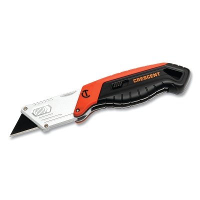 Quick-Change Folding Blade Utility Knife, Black Oxide
