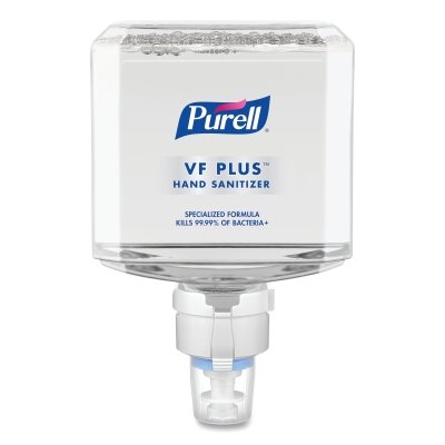VF PLUS™ Hand Sanitizer Gel Refill, 1200 mL, Alcohol Odor, for ES8 Dispenser