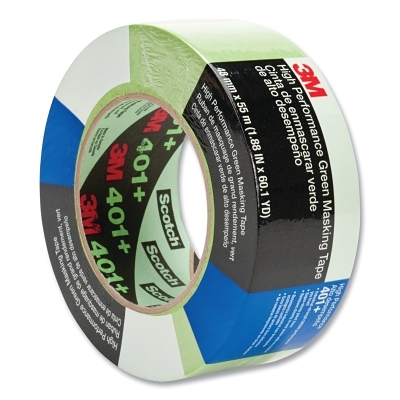 401+ High Performance Masking Tape, 48 mm x 55 m, Green