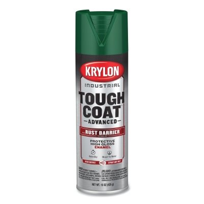 Tough Coat® Advanced with Rust Barrier® Technology Spray Paint, 15 oz, Dark Green, Gloss