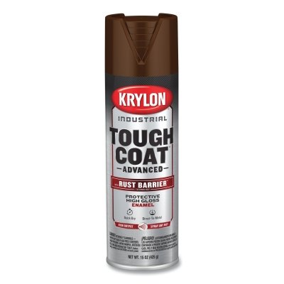 Tough Coat® Advanced with Rust Barrier® Technology Spray Paint, 15 oz, Chestnut Brown, Gloss