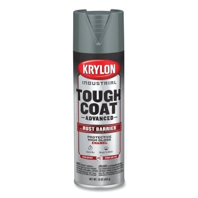 Tough Coat® Advanced with Rust Barrier® Technology Spray Paint, 15 oz, Meter Gray, Gloss