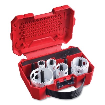 HOLE DOZER™ with Carbide Teeth Electrician's Hole Saw Kit, 10 PC