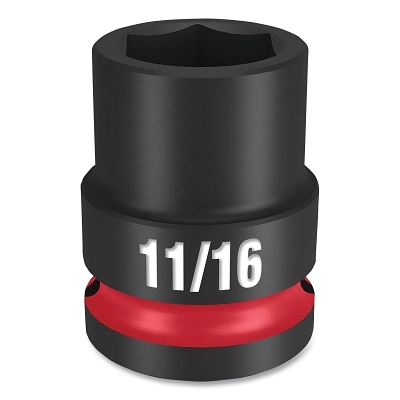 SHOCKWAVE™ Impact Duty™ 1/2 in Drive Standard Impact Socket, 6 Point, 11/16 in