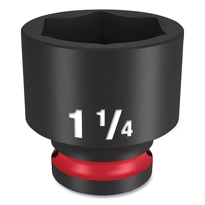 SHOCKWAVE™ Impact Duty™ 1/2 in Drive Standard Impact Socket, 6 Point, 1-1/4 in
