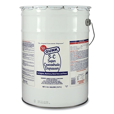 Super Concentrate Degreaser, 5 gal, Pail, Petroleum Scent