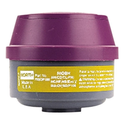 Compact Air 200 Series PAPR Organic Vapor Cartridges with HEPA Filters