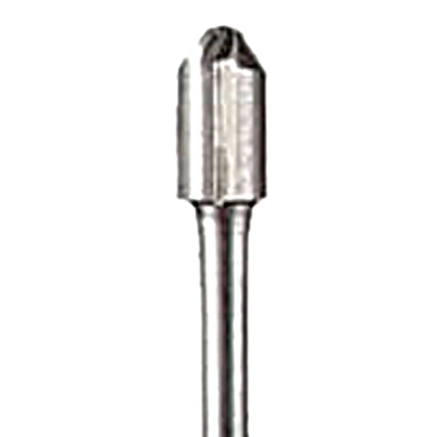 650 Straight Router Bits, 1/8 in, Steel, Orange