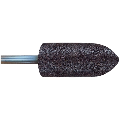 Mounted Points, 7/8 in Dia, 30 Grit Aluminum Oxide