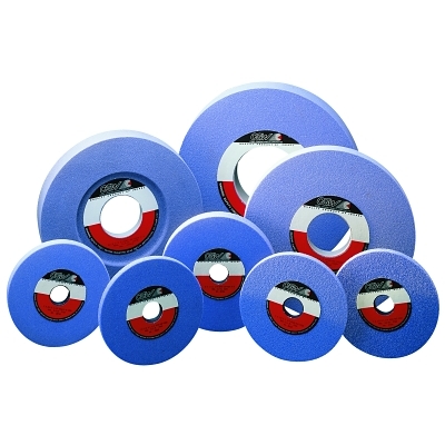 Ruby Aluminum Oxide Surface Grinding Wheels, T1, 7 X 1/2, 1 1/4" Arbor, 46, H