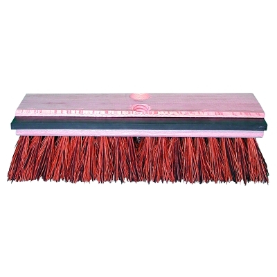 No. 100S Line Squeegee Decks, 10 in Hardwood Block, 2 in Trim L, Stiff Palmyra